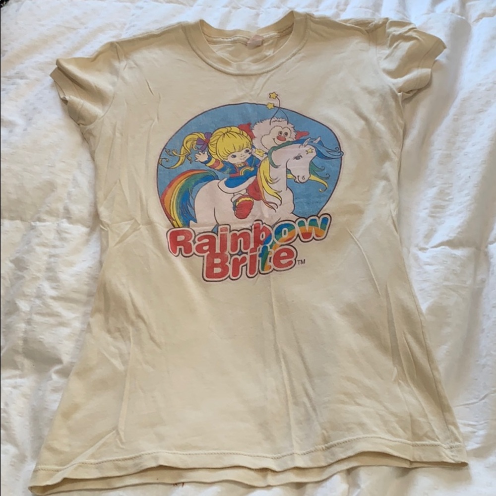 Vintage rainbow bright tee